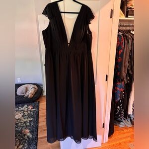 Revelry Cora Chiffon Bridesmaid Dress